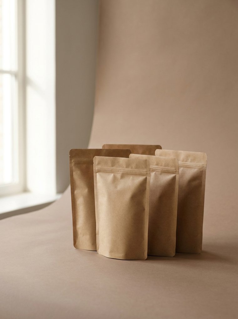 Kraft stand-up pouches